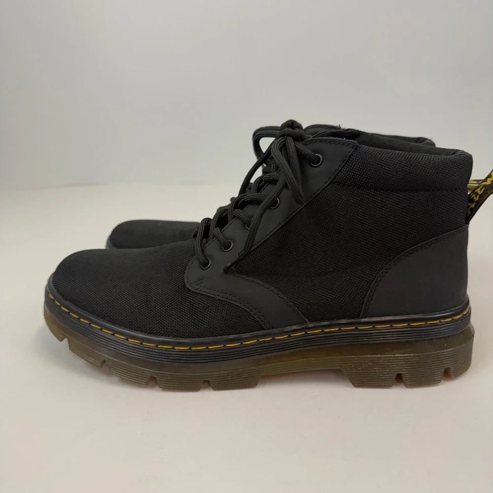 Dr. Martens Bonny Black Nylon Utility Boots Mens 10 Chukka AW004